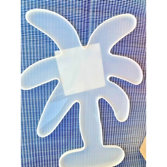 Le Gourmet Chef Palm Tree Servette 9 Section Covered Lid Snack Server Party Tray - Picture 6 of 11